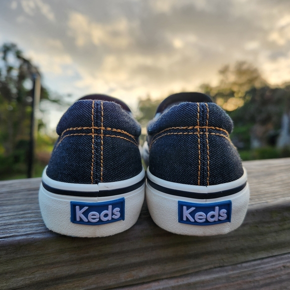 Keds Women's Classic Jump Kick Low Top Slip-on Canvas Casual Sneakers Size 5 - Picture 9 of 13